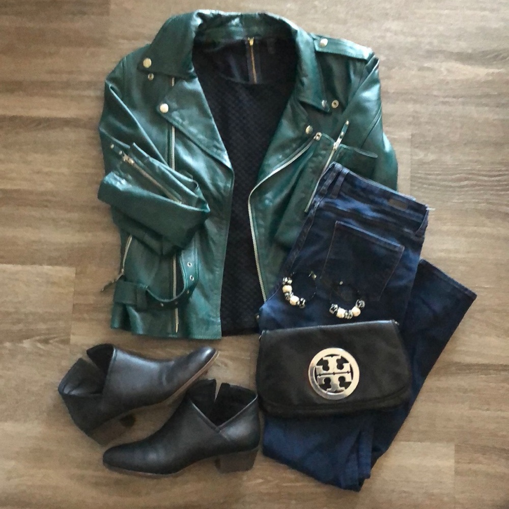 J.crew black peplum top